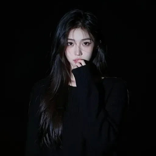 Dramatic Spotlight Anime Portrait